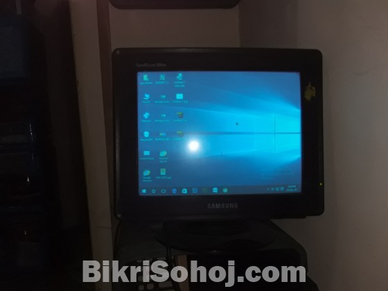 Full fresh Samsung crt monitor